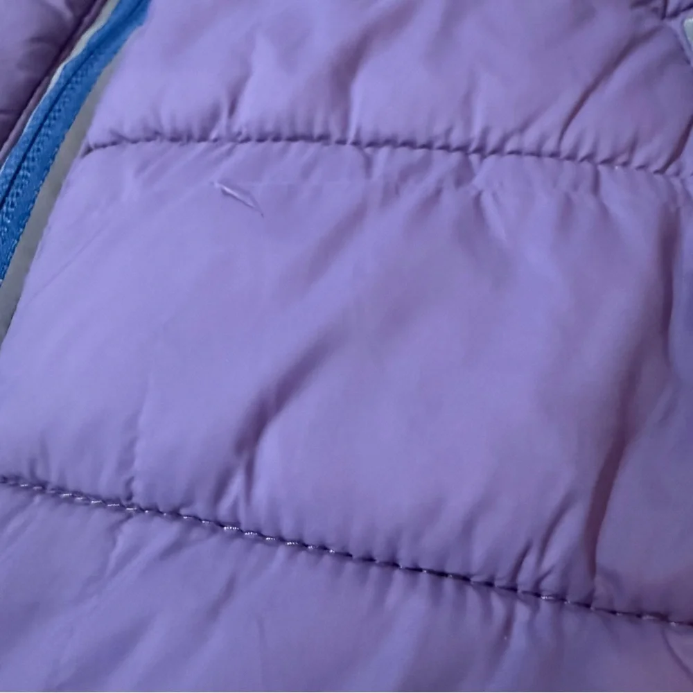 Mini Boden Colorful Hooded Puffer Jacket size 6/7